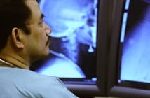 A case demonstrates coiling of central venous catheter pinch-off