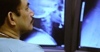 A case demonstrates coiling of central venous catheter pinch-off