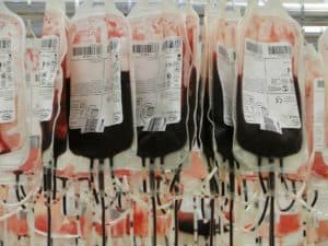 Transfusion through PICC