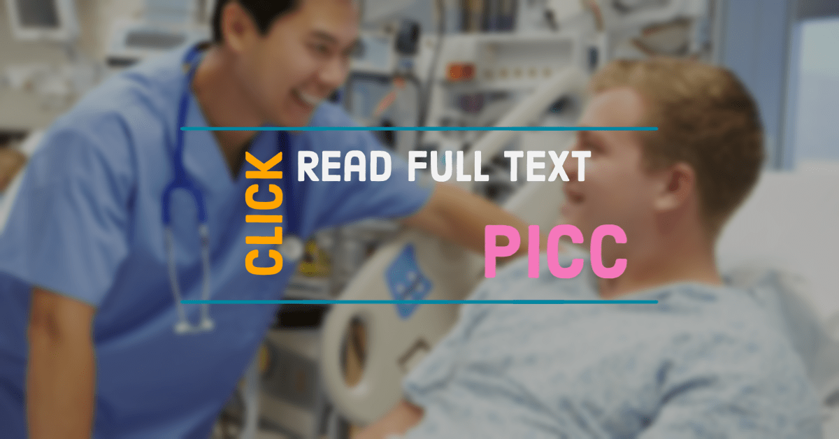 PICC associated infection treatment case study - Full Text 15 picc