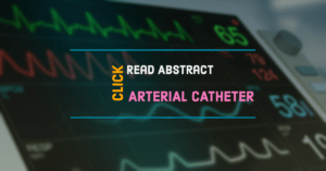 Arterial catheter infection risk 23 Arterial catheter