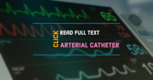 Arterial catheter