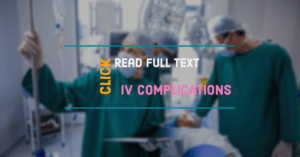 Oral vancomycin induced flushing syndrome - Full Text 1 iv complications